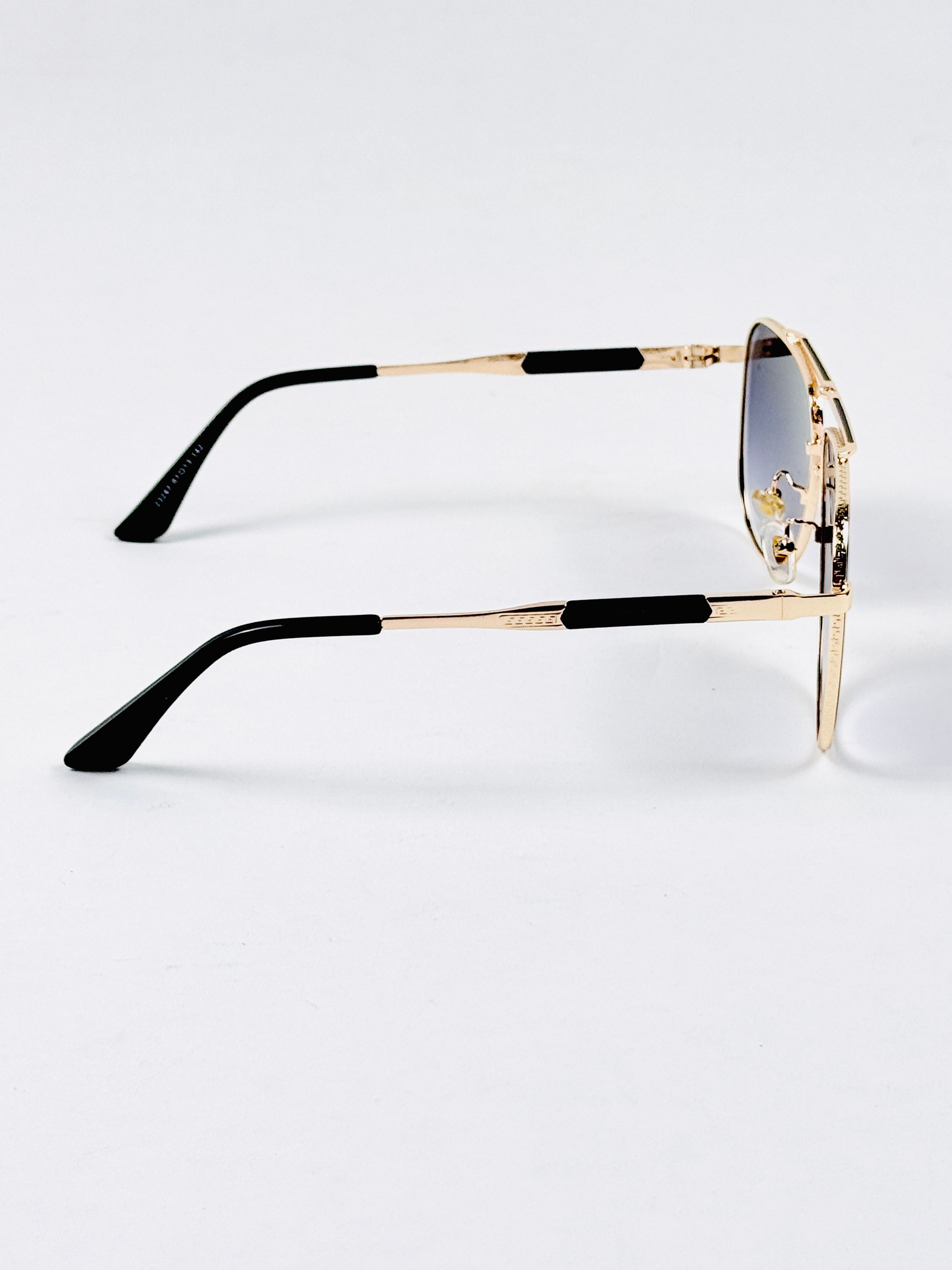 Versace – 23247 – 61 – Golden Black Gradient – Metal – Sunglasses – Unisex