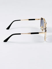 Versace – 23247 – 61 – Golden Black Gradient – Metal – Sunglasses – Unisex