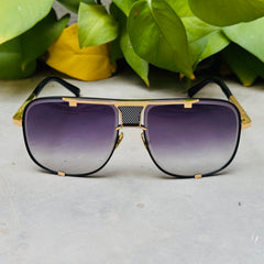 Dita – 2087 - 64 –  Golden Black Gradient - Metal - Sunglasses – Unisex - Premium