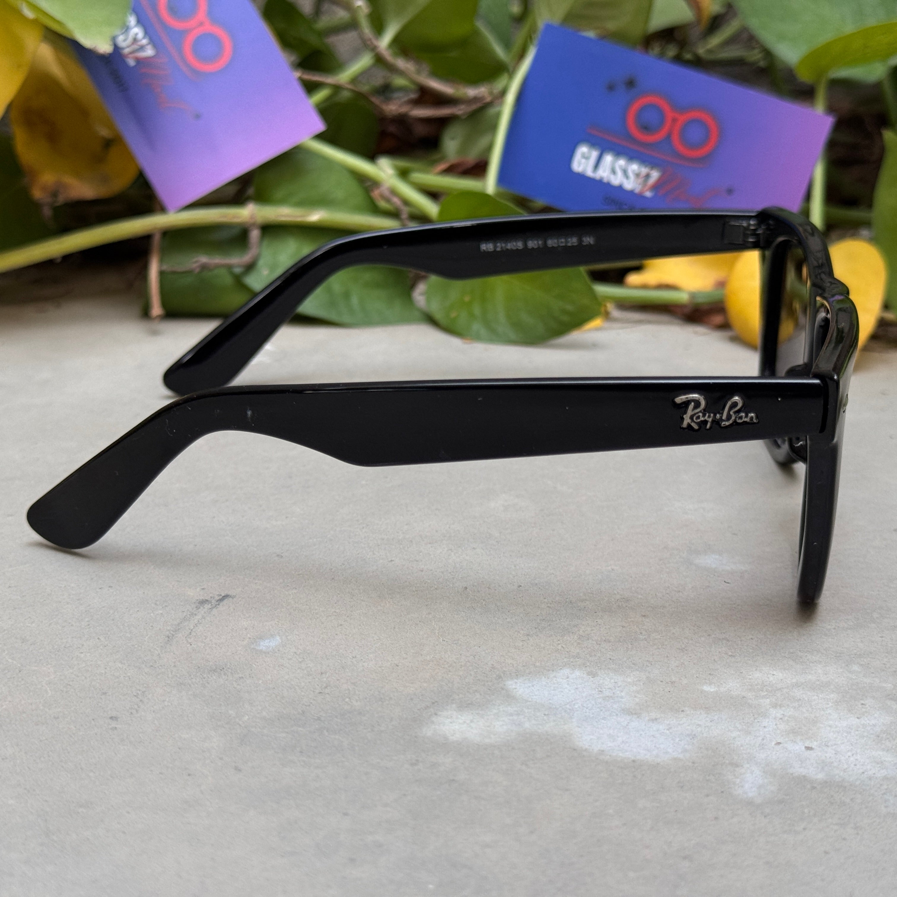 RayBan – 2140 – 60 – Black –  Acetate- Sunglasses – Unisex