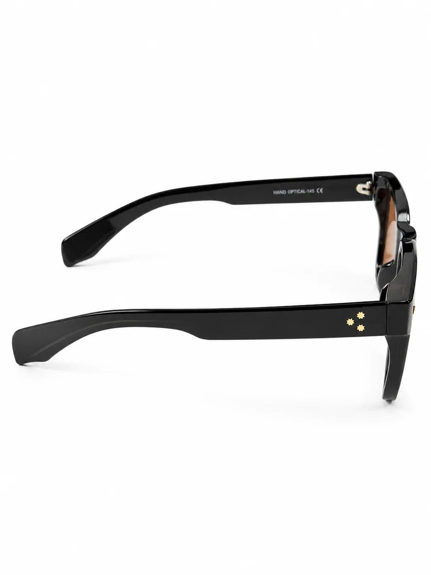 Moscot – 6509 – 48 - Black Brown – Acetate  – Sunglasses - Unisex