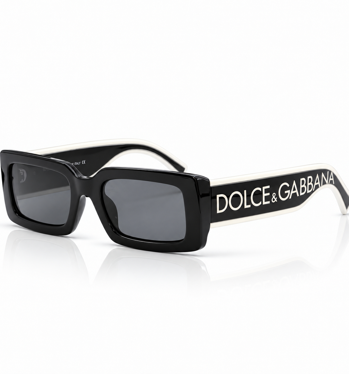 Dolce & Gabbana – 6187 - 55 – Black – Acetate - Sunglasses – Unisex