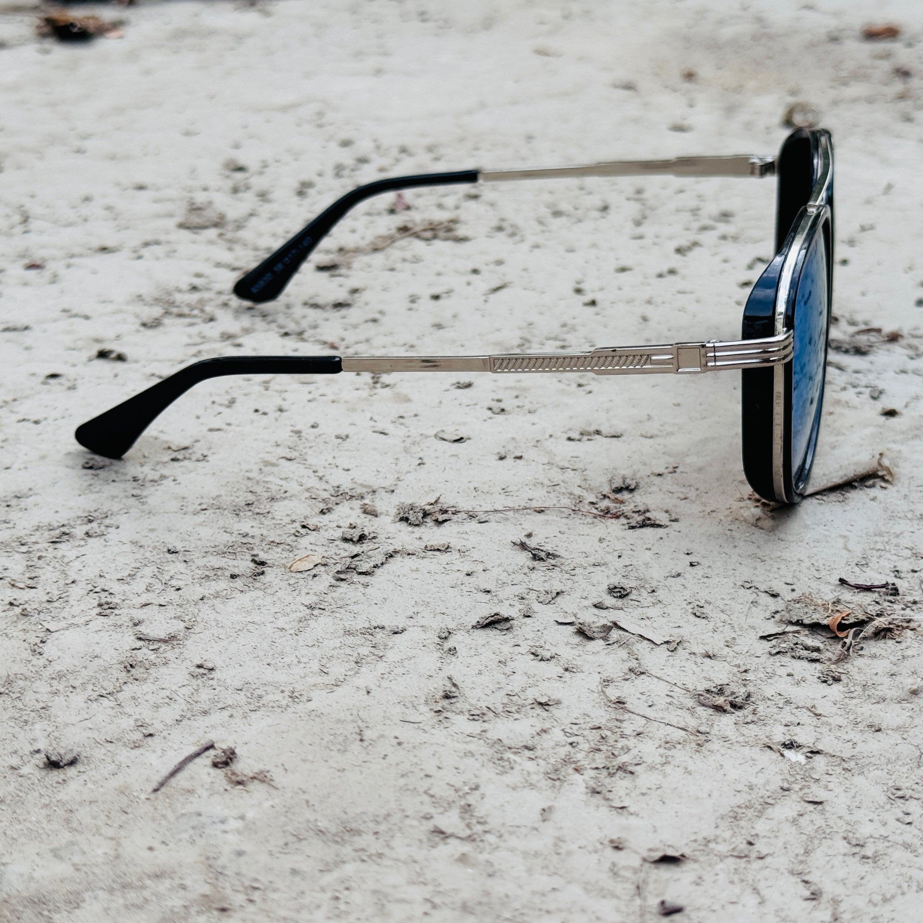 Gucci – 5830 – 56 – Silver Mercury – Metal – Sunglasses – Unisex