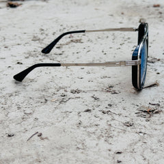 Gucci – 5830 – 56 – Silver Mercury – Metal – Sunglasses – Unisex