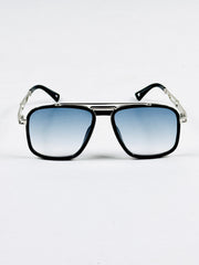 Cartier – 2778 – 53 – Silver Blue – Metal – Sunglasses – Unisex