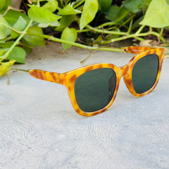 Dior – 2050 – 52 – Tortoise – Acetate – Metal -  Sunglasses – Ladies