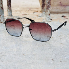 Gucci – 2A38 – 45 – Grey Multi – Metal – Sunglasses – Unisex