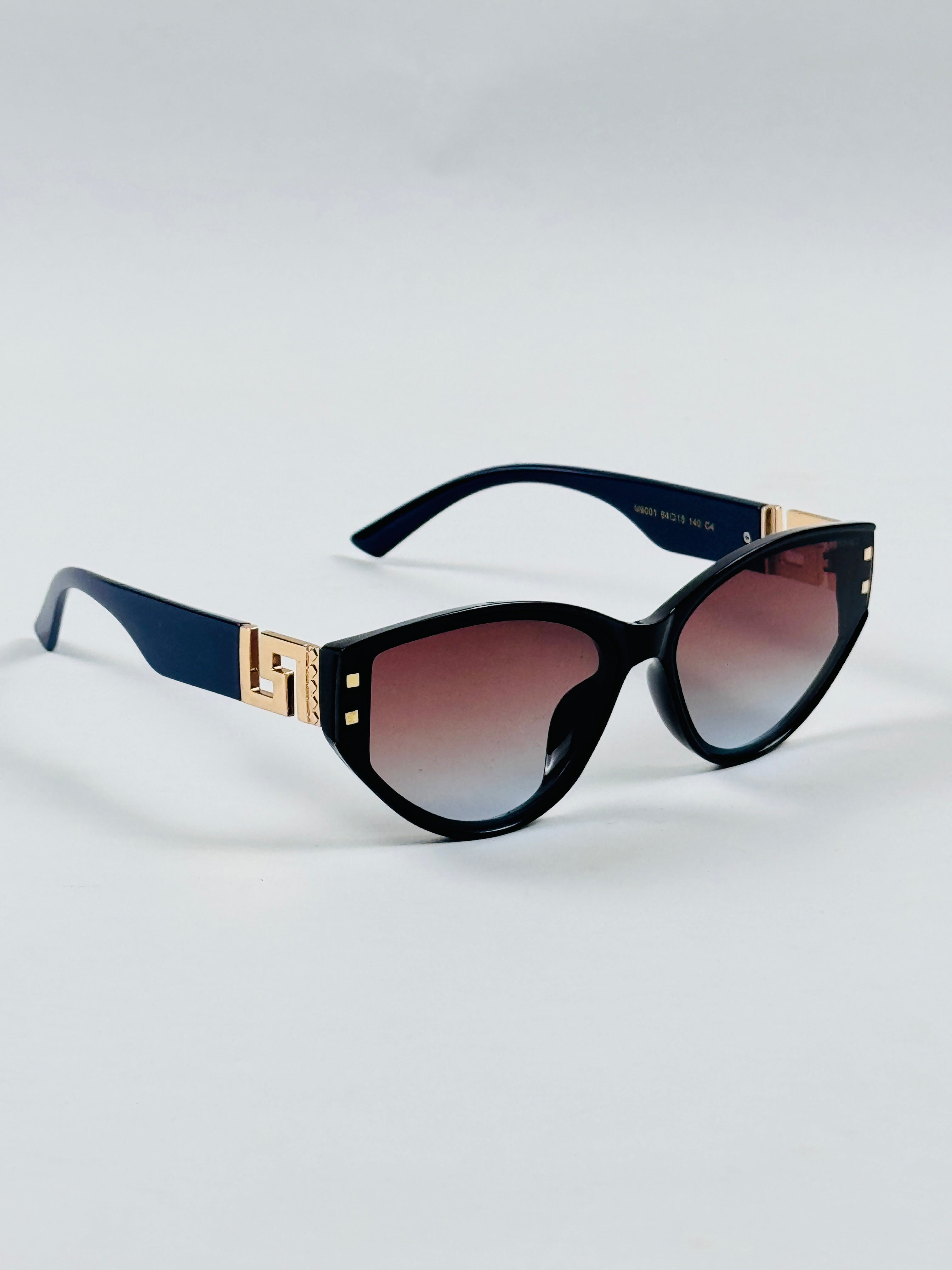 Fendi - 9001 – 64 – Black Brown – Acetate – Sunglasses – Ladies