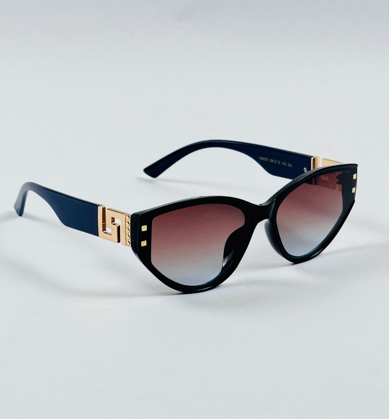 Fendi - 9001 – 64 – Black Brown – Acetate – Sunglasses – Ladies
