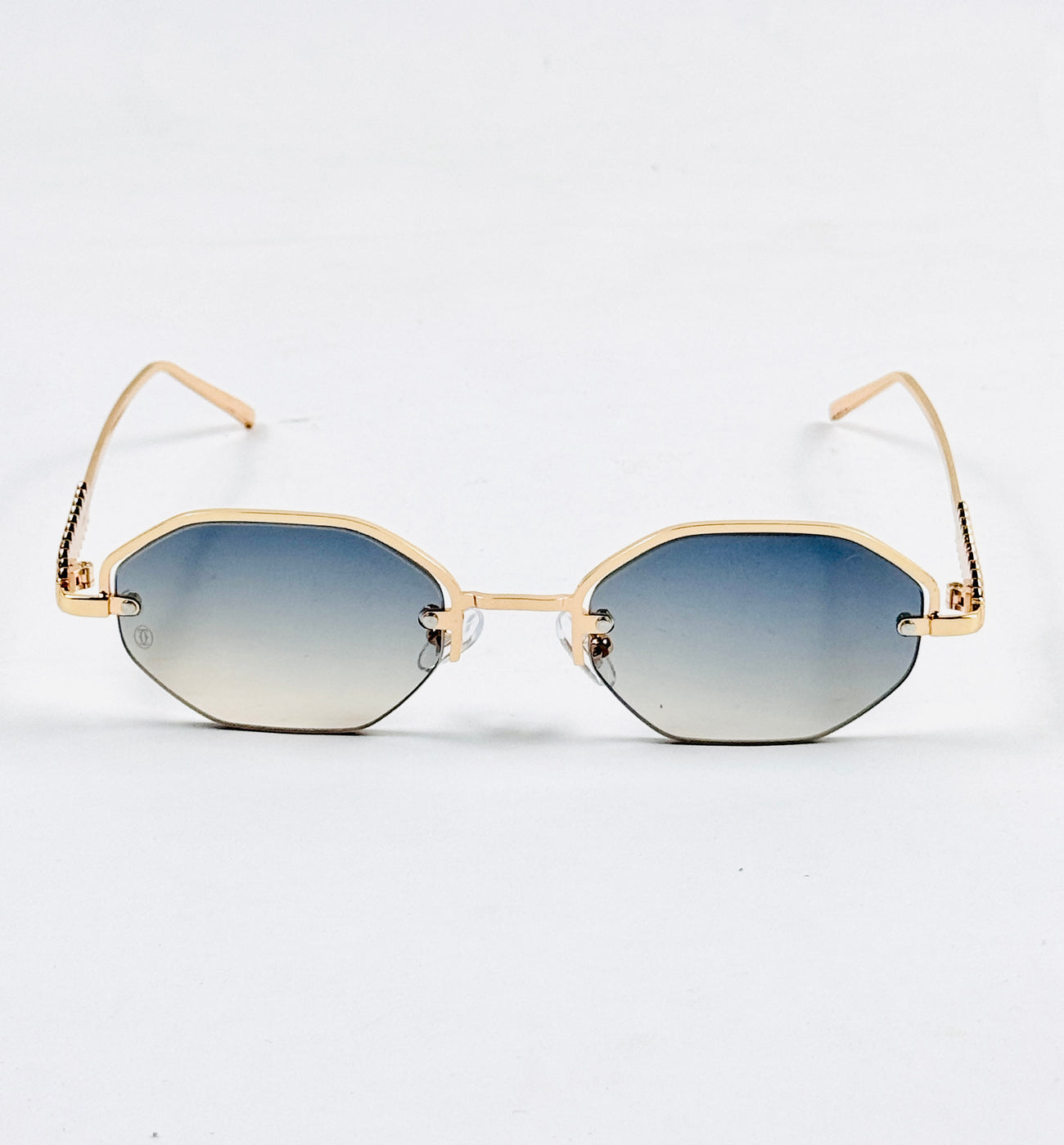 Cartier – 23660 – 55 – Golden Multi – Metal – Sunglasses – Unisex