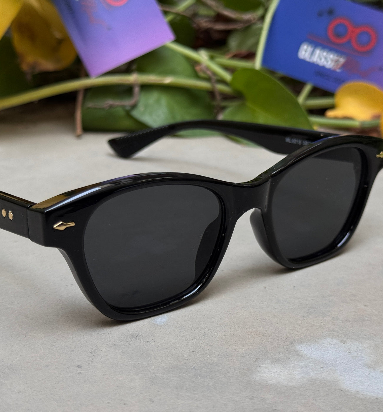 Moscot – 65013 – 50 - Black – Acetate  – Sunglasses - Unisex