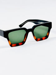 Moscot - 8837 – 54 – Black Tortoise Green – Acetate – Sunglasses – Unisex