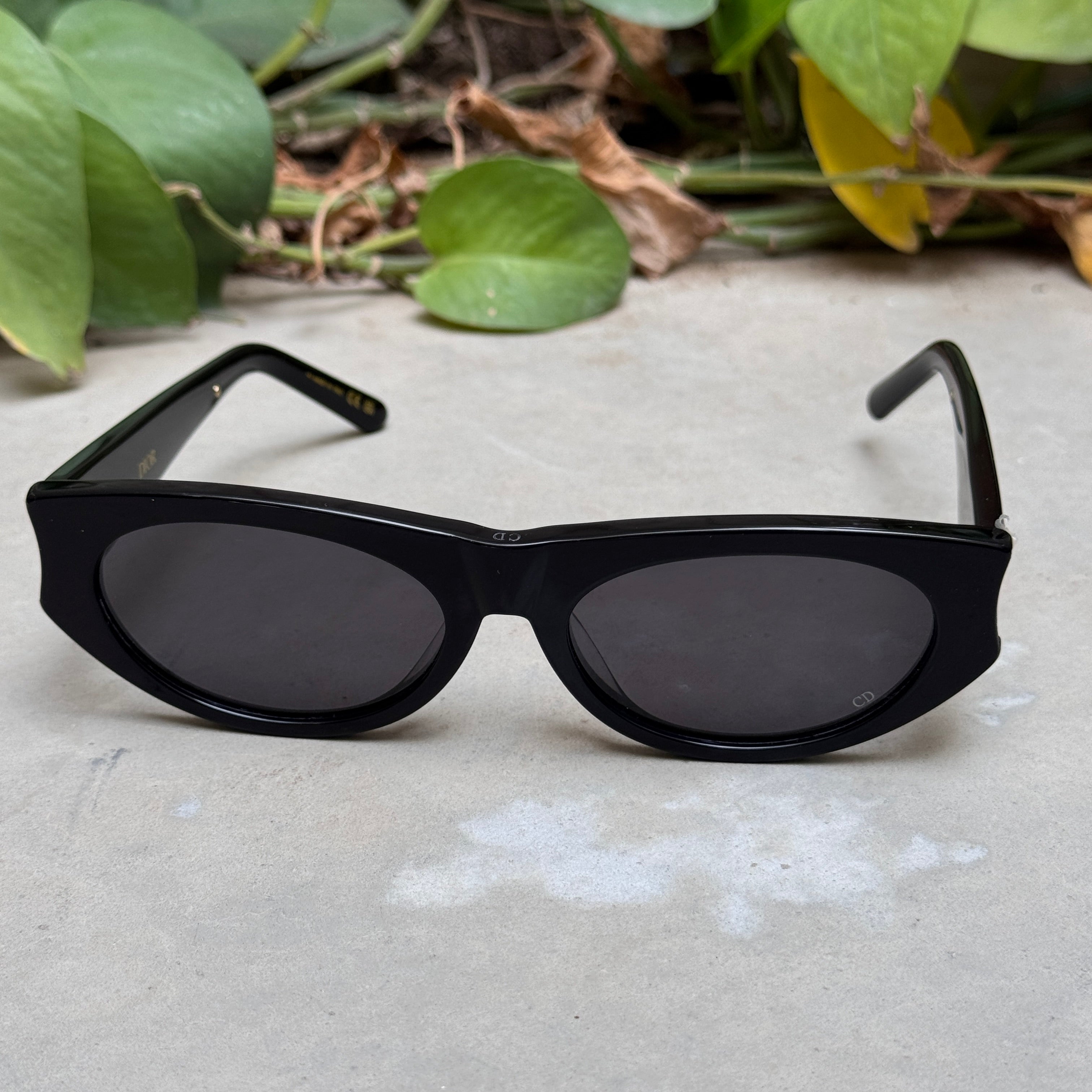 Christian Dior – 10AO - 56 – Golden Black – Acetate - Sunglasses – Unisex - Premium