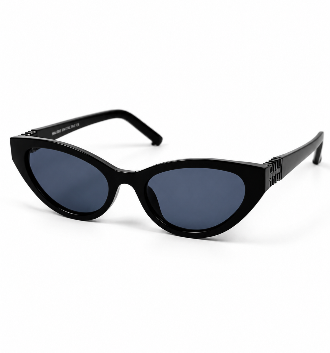 Miu Miu – 0587 – 52 – Black – Acetate - Sunglasses – Rimless - Ladies