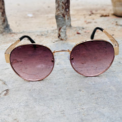 Celine – 2405 - 58 – Golden Pink – Metal – Sunglasses - Ladies