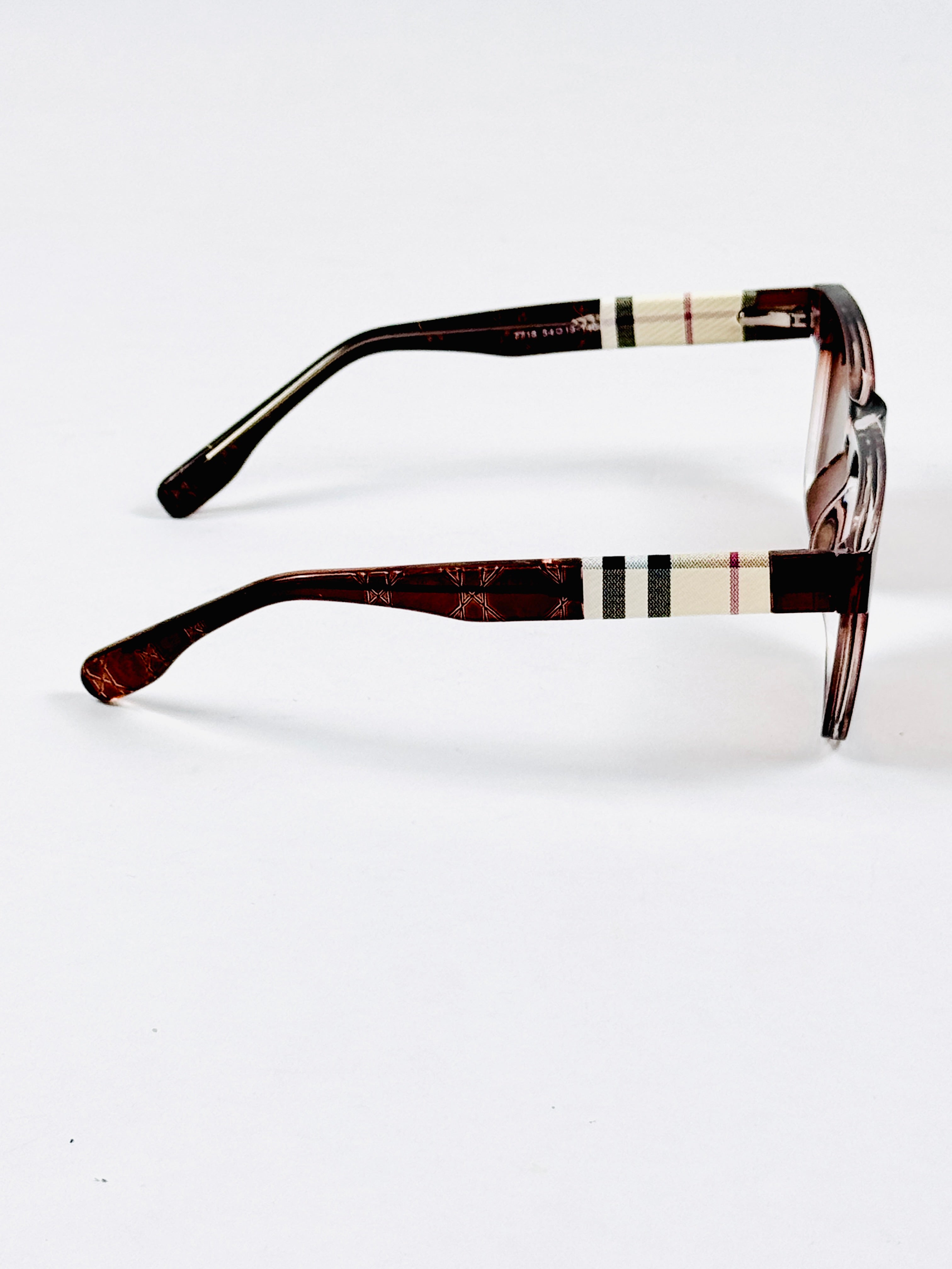 Burberry - 7718 – 54 – Brown – Acetate – Sunglasses – Unisex