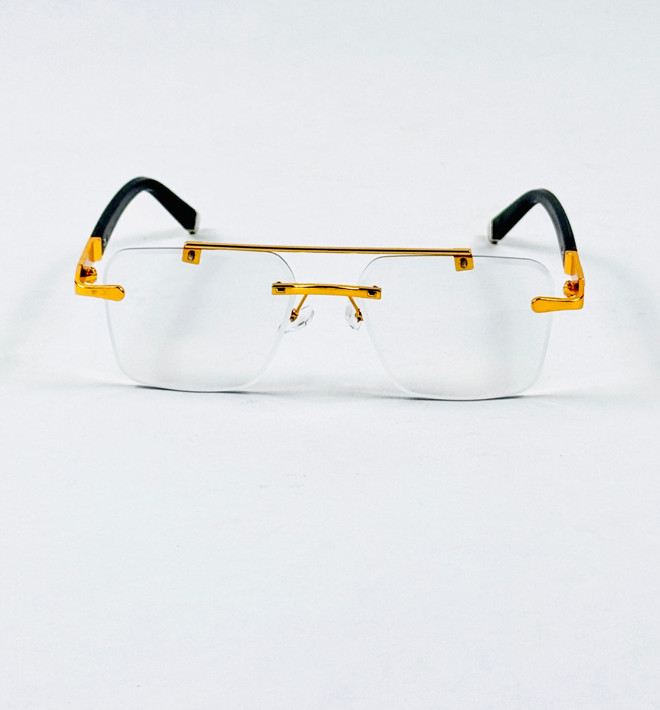 Rimless – 2344 – 53 – Golden –  Metal - Optics – Unisex (Transition)
