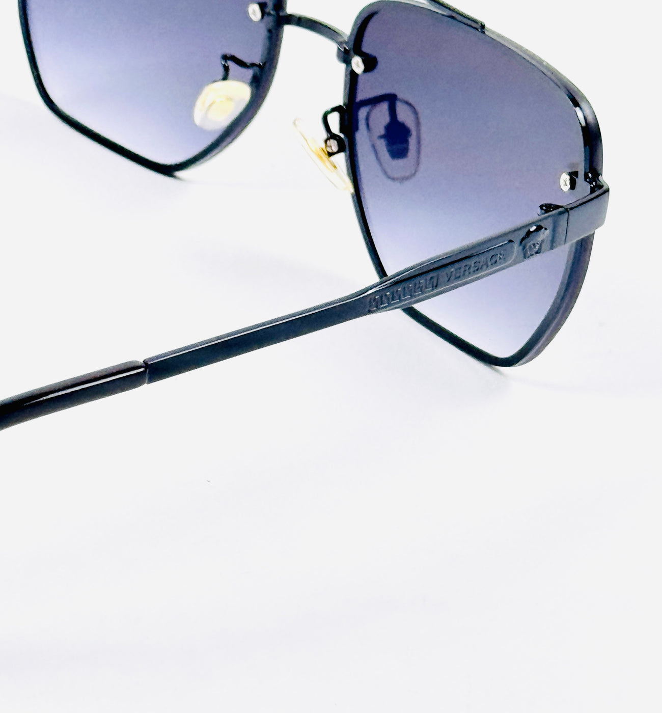 Versace – 23119 – 57 – Black Gradient – Metal – Sunglasses – Unisex