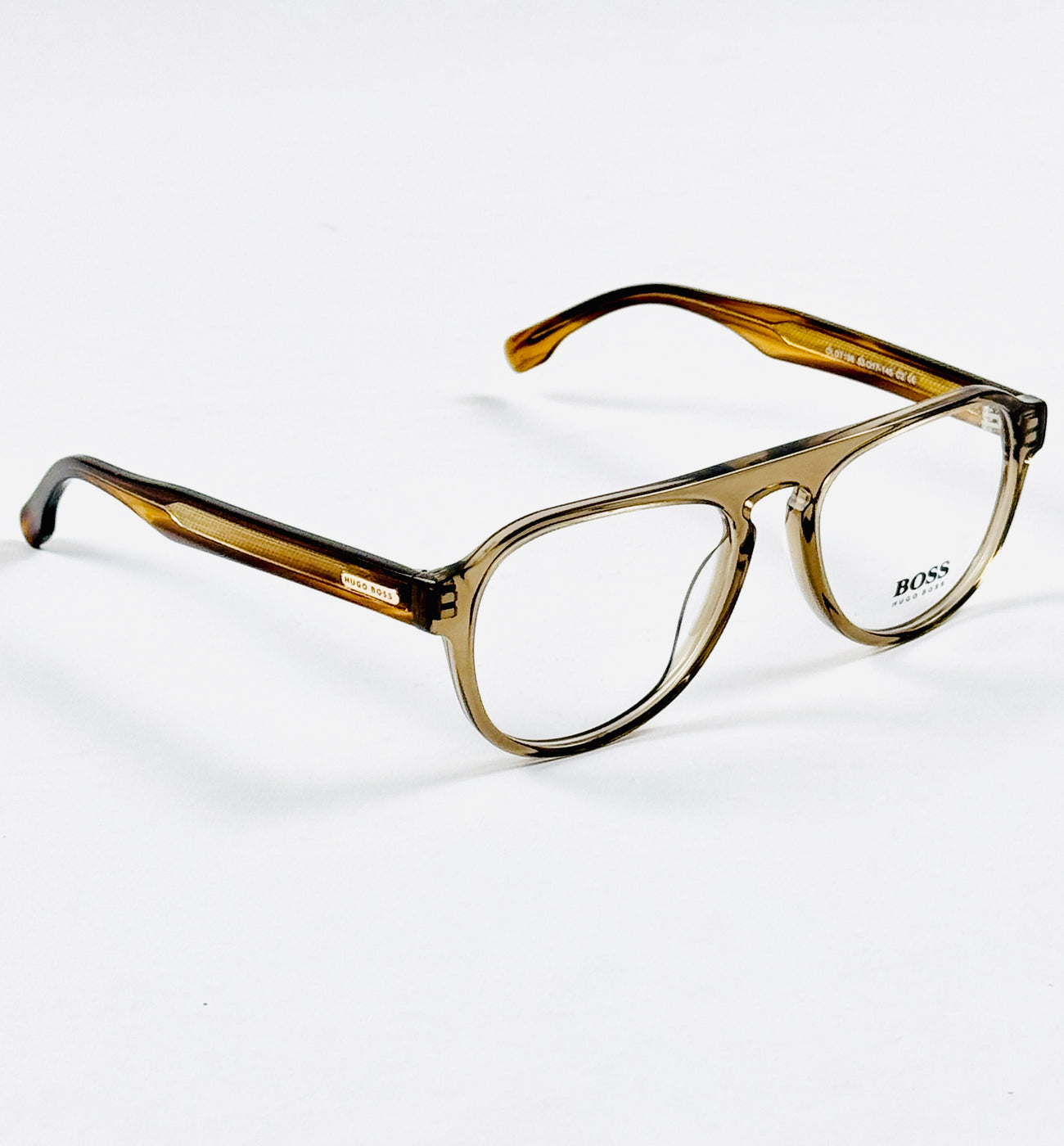 Boss – 7198 – 53 – Mustard - Acetate - Optics – Unisex - Premium