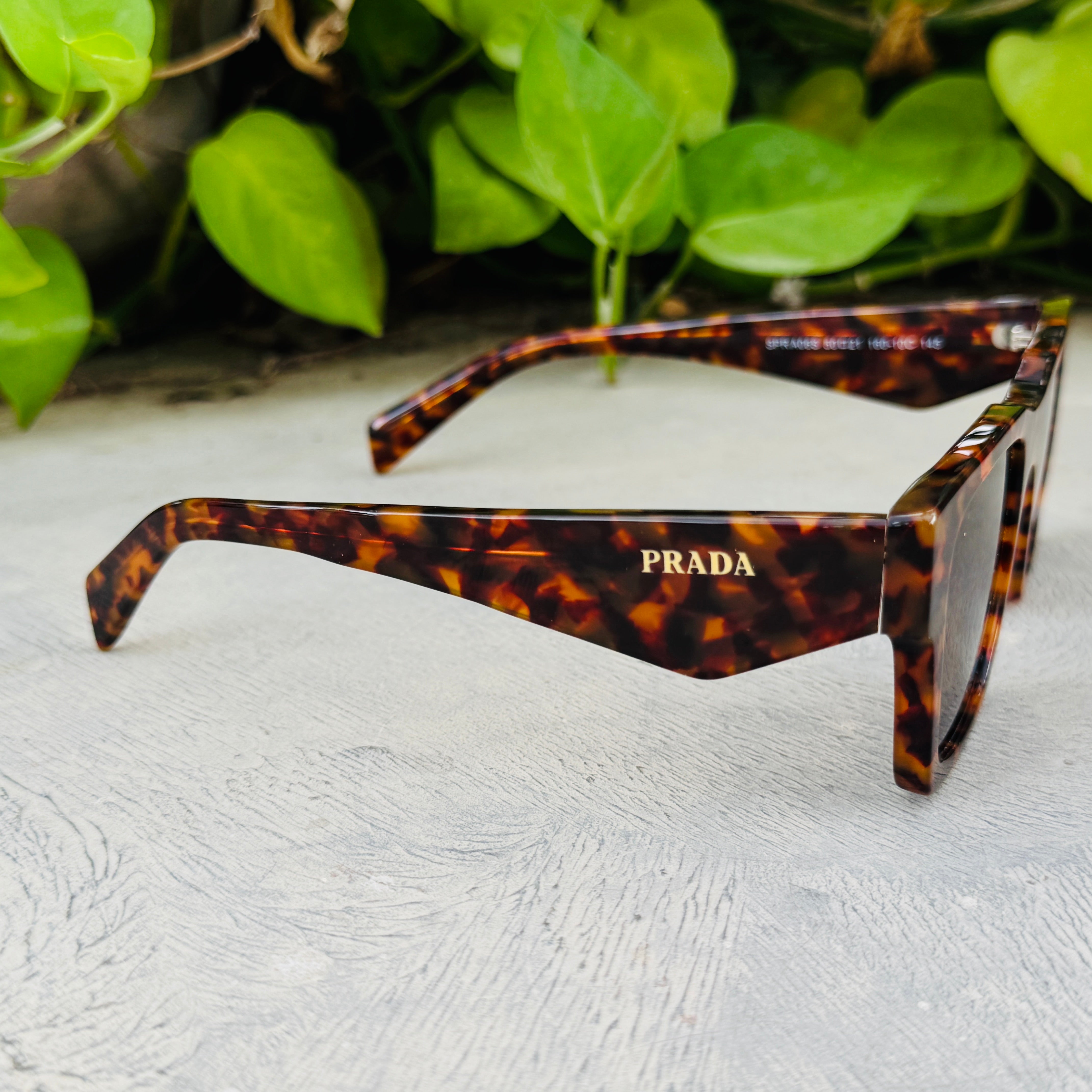 Prada – A06S - 50 – Tortoise – Acetate - Sunglasses – Unisex - Premium