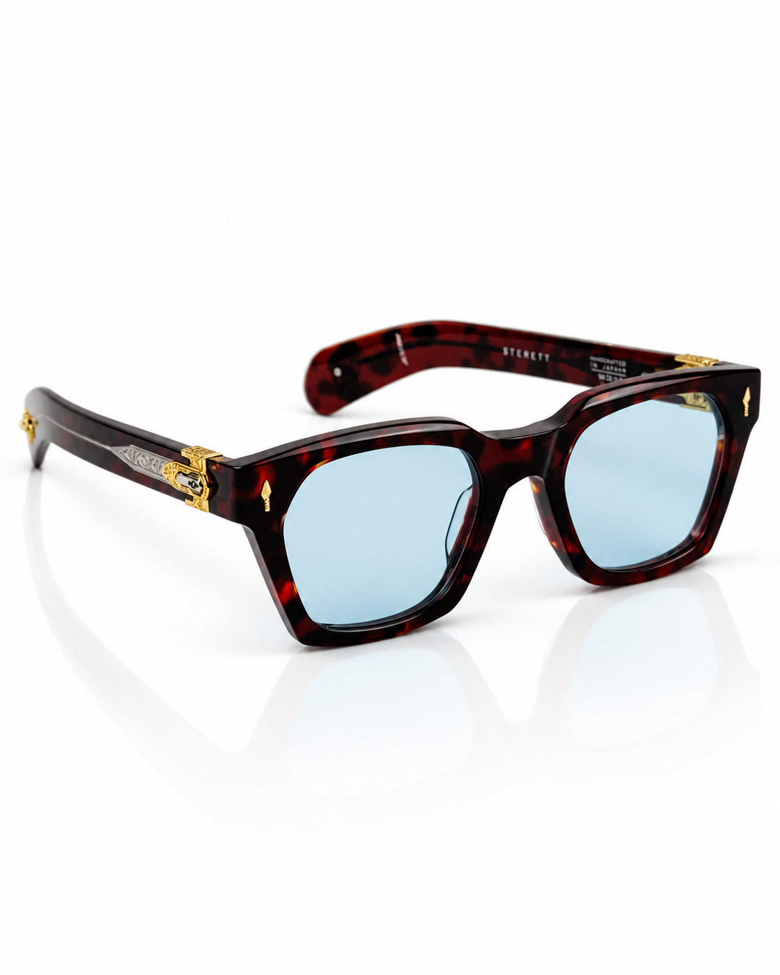 Jacques Marie Mage – STERETT – 52 – Red Blue – Acetate – Sunglasses – Unisex - Premium