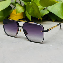 Dita – Mach 6 - 64 –  Golden Black Gradient - Metal - Sunglasses – Unisex - Premium