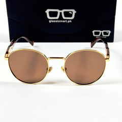 Prada – 56ZS – 54 – Golden Brown – Metal – Sunglasses – Unisex