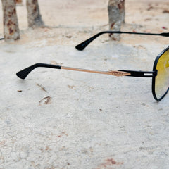 Prada – 19411 - 54 – Black Mercury – Metal – Sunglasses - Unisex