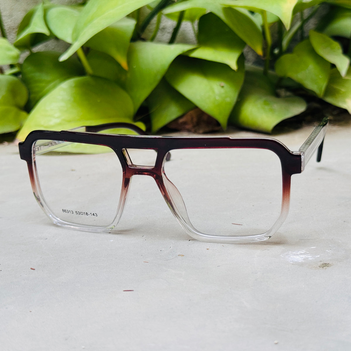 Tumbler – 86313 – 53 – Brown  Gradient –  Acetate - Optics – Unisex