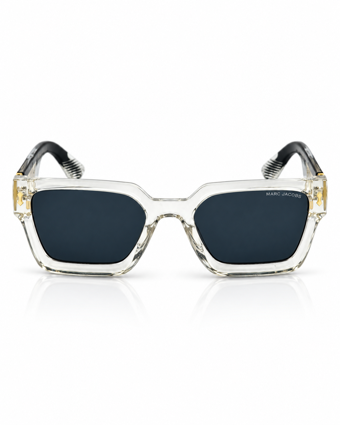 Moscot - 1601 - 55 - Transparent Black – Acetate  – Sunglasses - Unisex