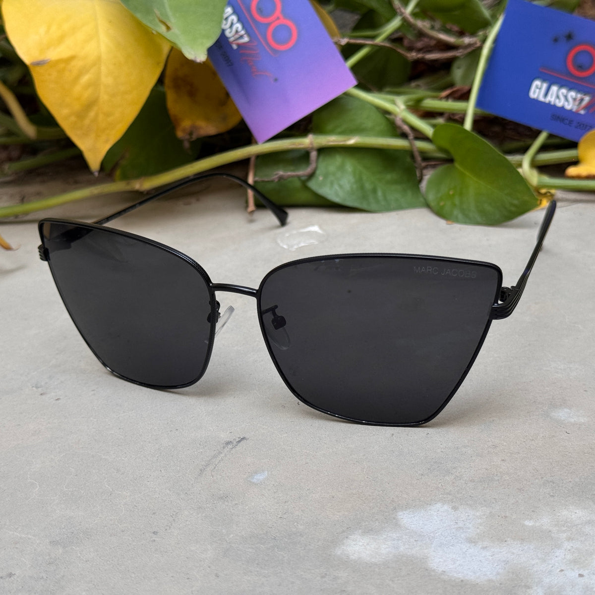 Marc Jacobs - 1923 - 57 – Black - Acetate - Sunglasses – Ladies