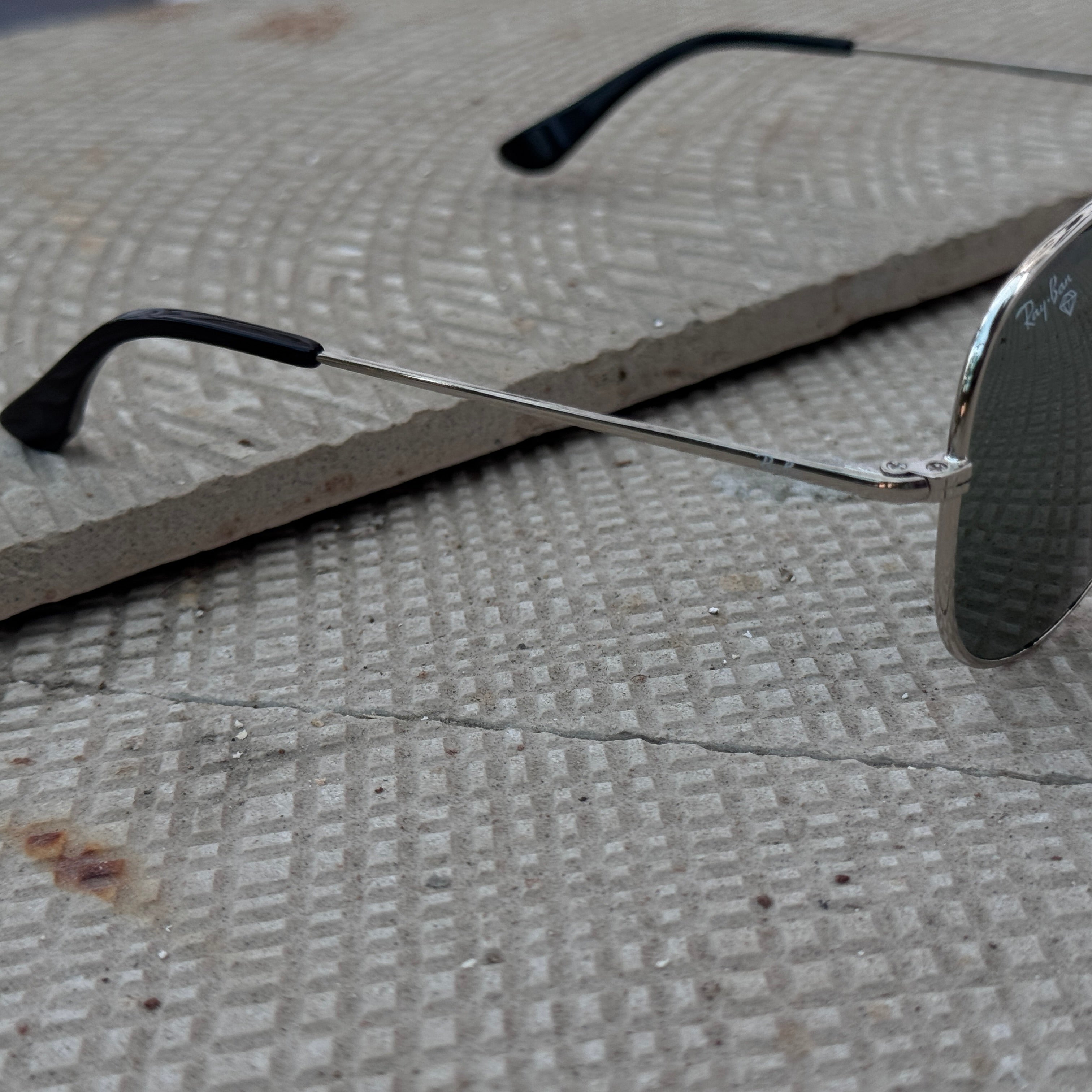 Rayban – 3035 – 62 – Silver Grey – Metal – Sunglasses – Unisex - Premium