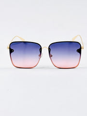 Fendi - 2A882 – 58 – Golden Pink – Metal – Sunglasses – Ladies