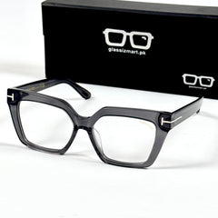 Tom Ford – 1030 – 53 – Grey –  Acetate - Optics – Unisex - Premium