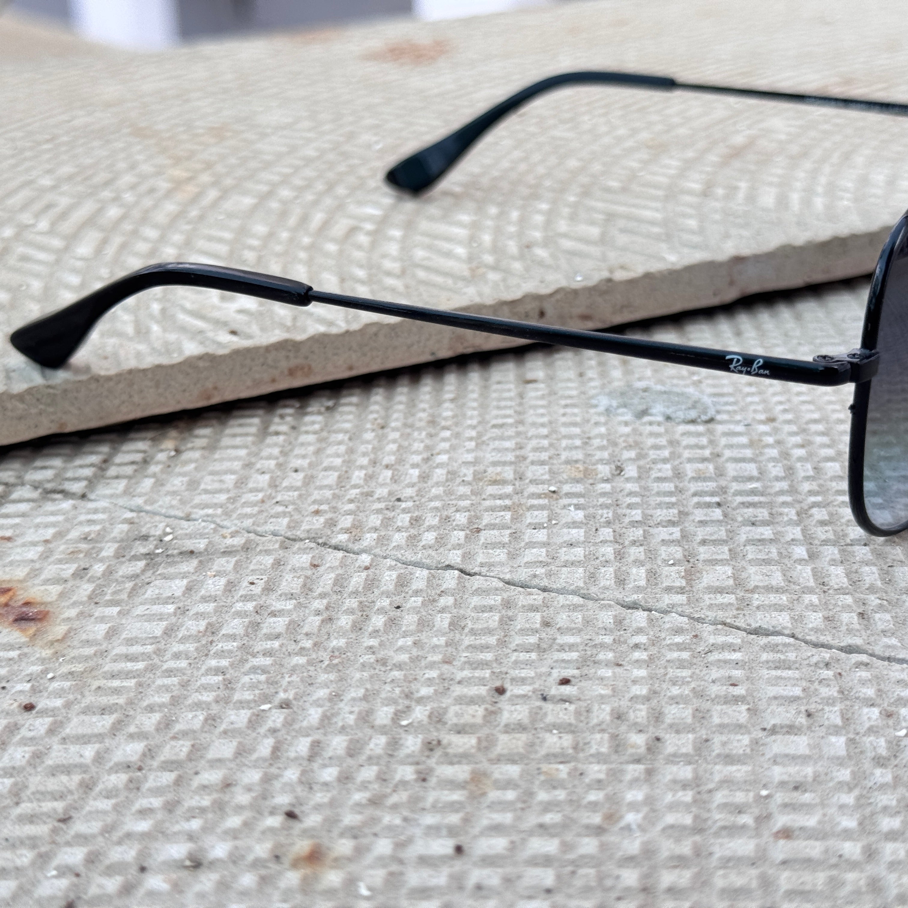 Rayban – 3035 – 62 – Black Blue – Metal – Sunglasses – Unisex - Premium