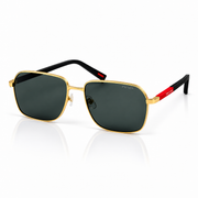 Prada – PSA51 - 57 – Golden Black – Metal - Sunglasses – Unisex - Premium