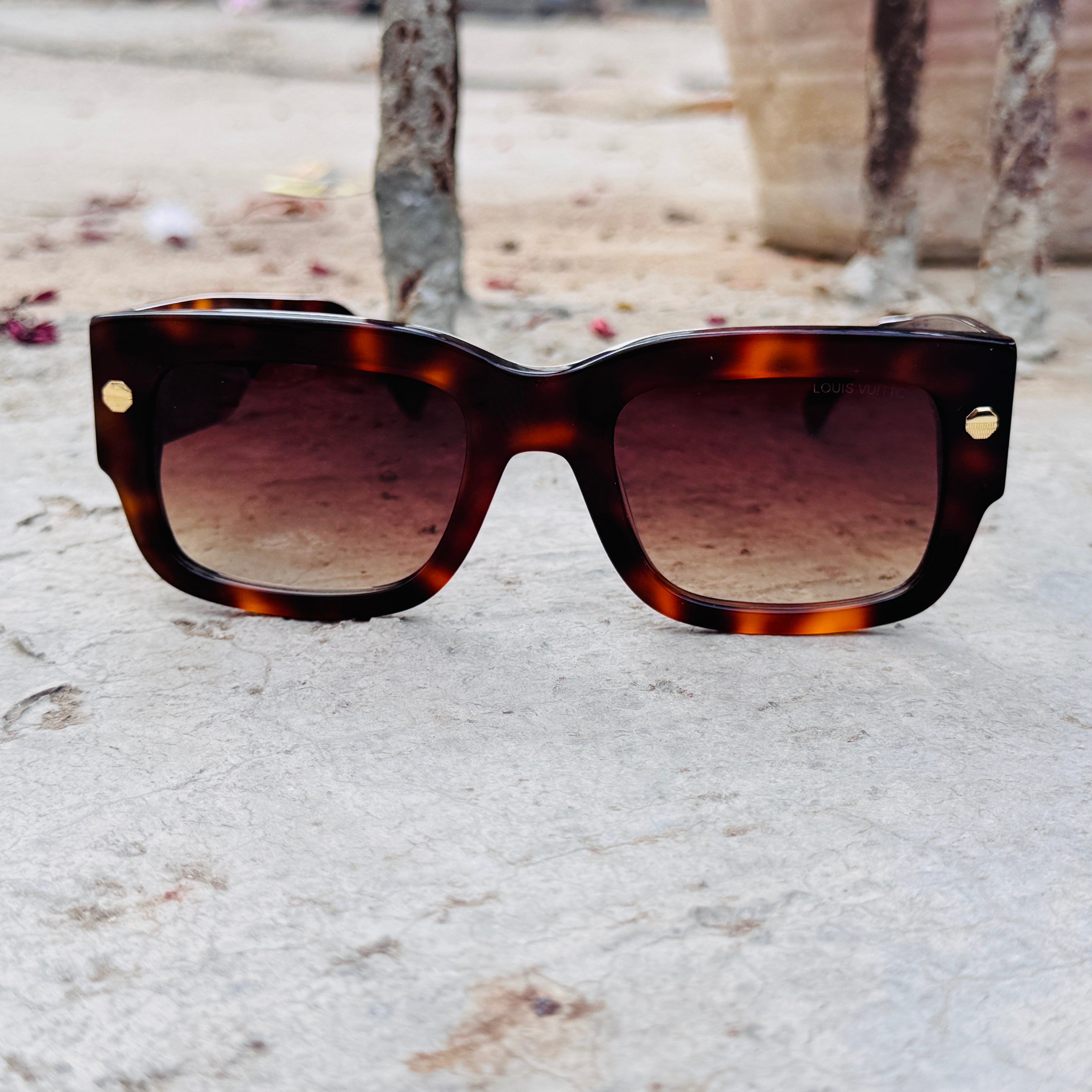Louis Vuitton – 1973 - 52 – Tortoise - Acetate - Sunglasses – Unisex - Premium