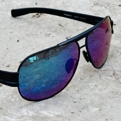 Porsche – 8544 - 66 –  Black Mercury - Metal - Sunglasses – Unisex - Premium
