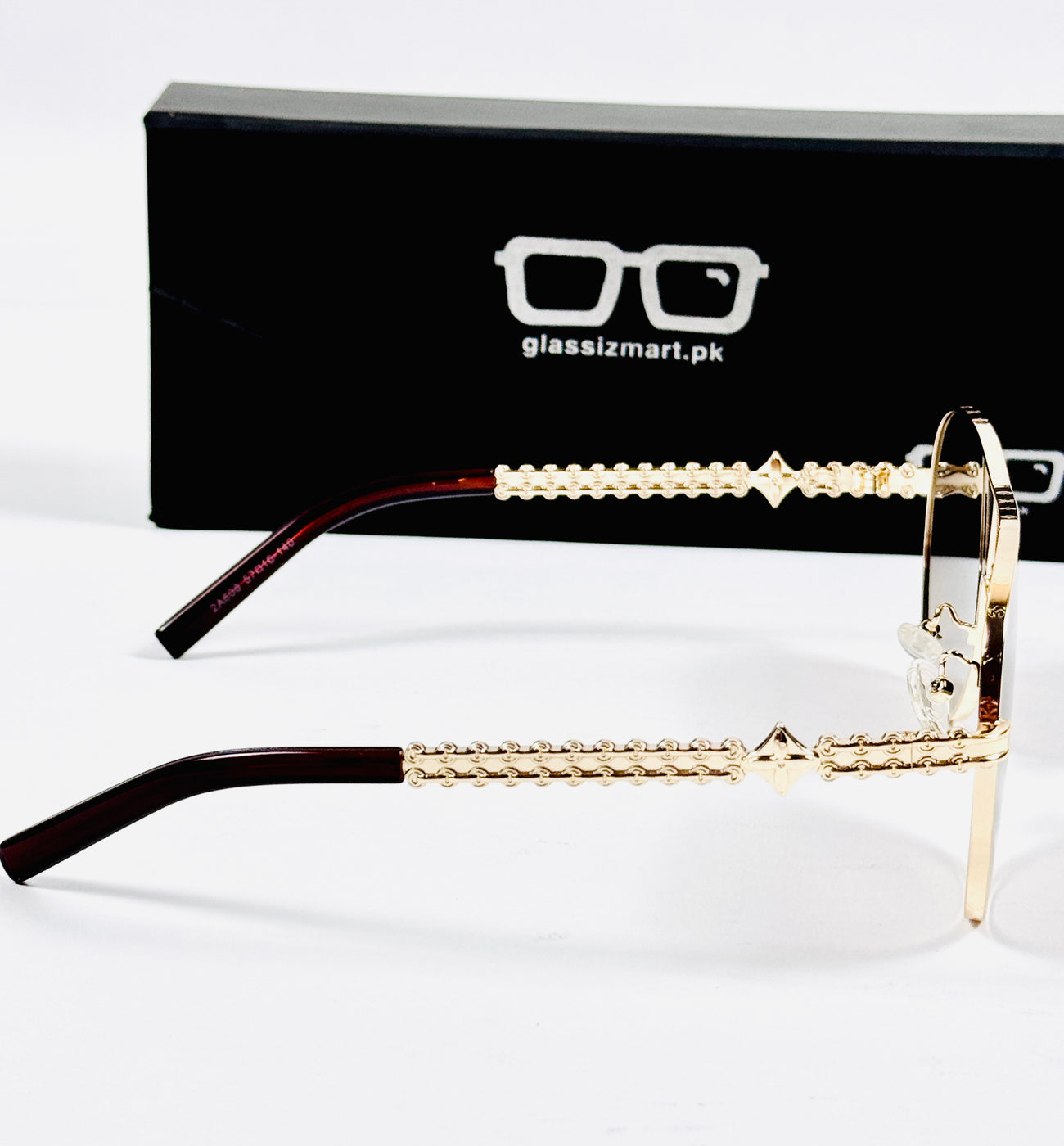 Lv– 2A808 – 57 – Brown Gradient – Metal - Sunglasses – Unisex