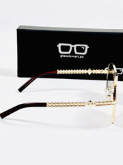Lv– 2A808 – 57 – Brown Gradient – Metal - Sunglasses – Unisex