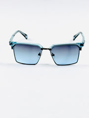 Cartier – 3636 – 56 – Blue - Acetate - Metal - Sunglasses – Unisex