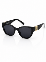 Burberry - 32014 – 56 – Black – Acetate – Sunglasses – Ladies