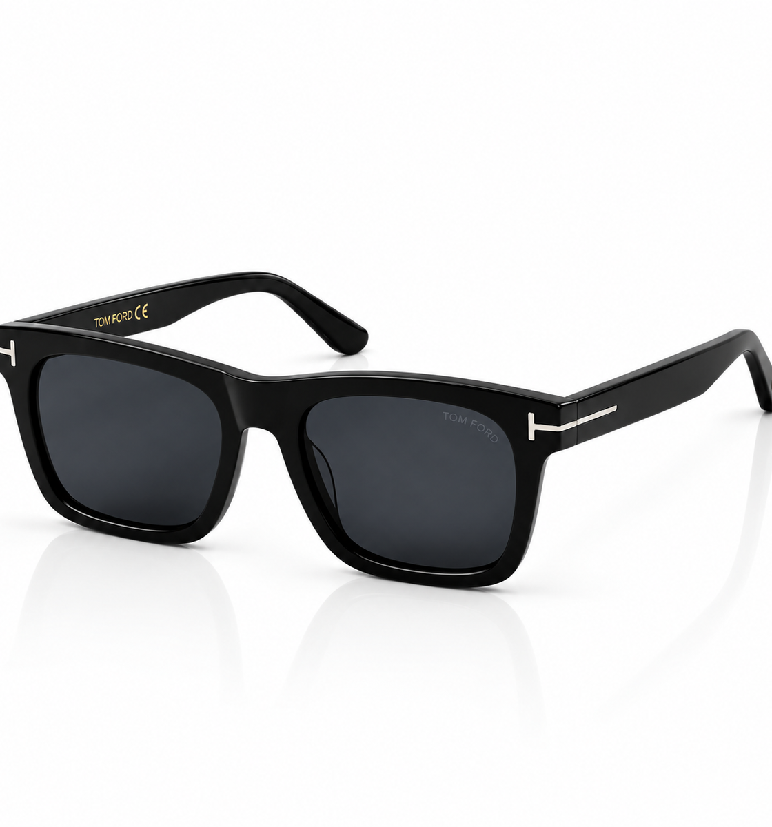 Tom Ford – 0513 - 57 – Black –  Acetate - Sunglasses – Unisex - Premium