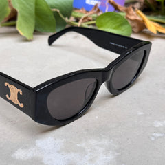 Celine – 40308 - 55 – Black – Acetate - Sunglasses – Ladies - Premium