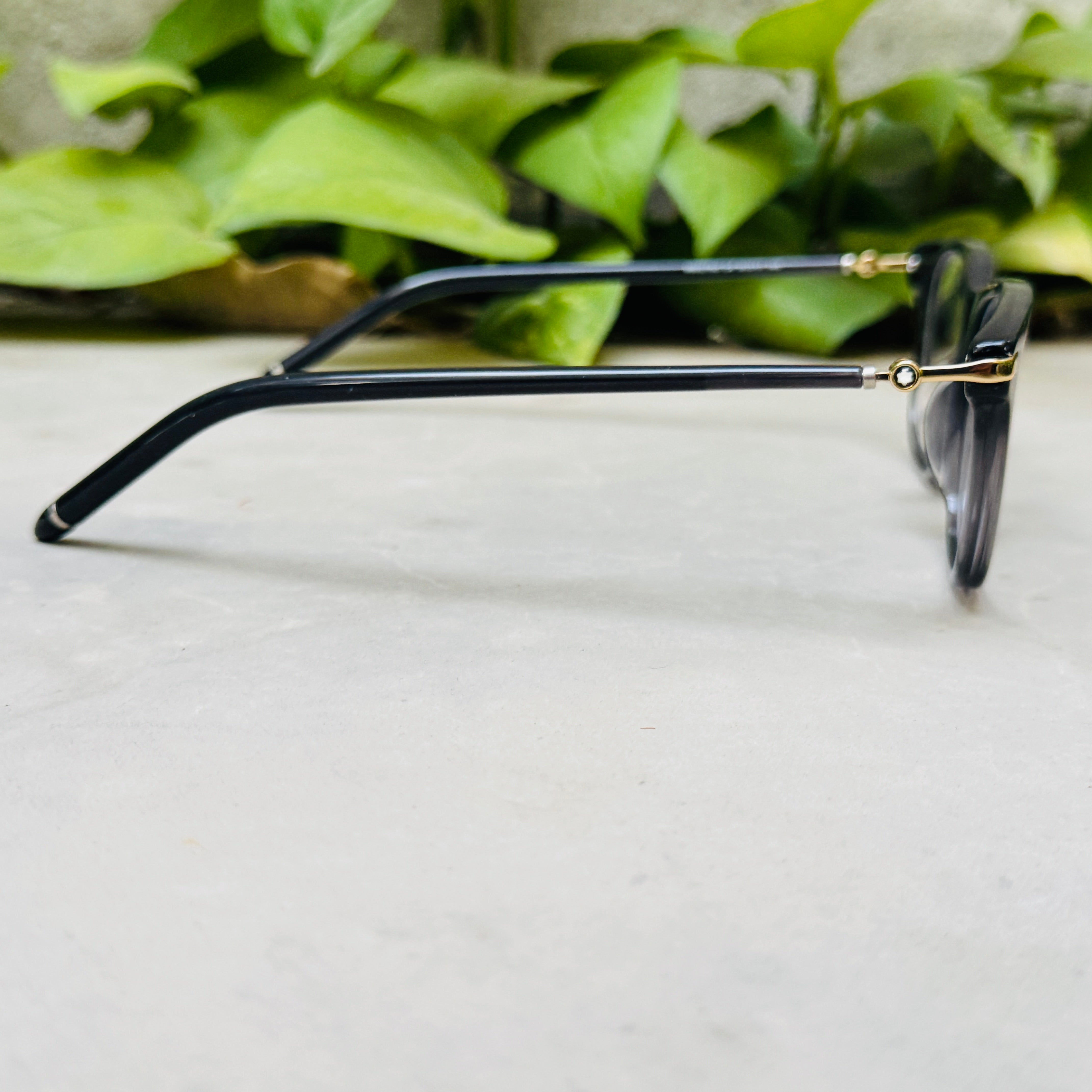 Mont Blanc – 2750 – 55 – Black –  Acetate - Optics – Unisex - Premium