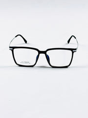 Tr – 61019 - 54 - Silver Black – Acetate - Metal – Optics - Unisex