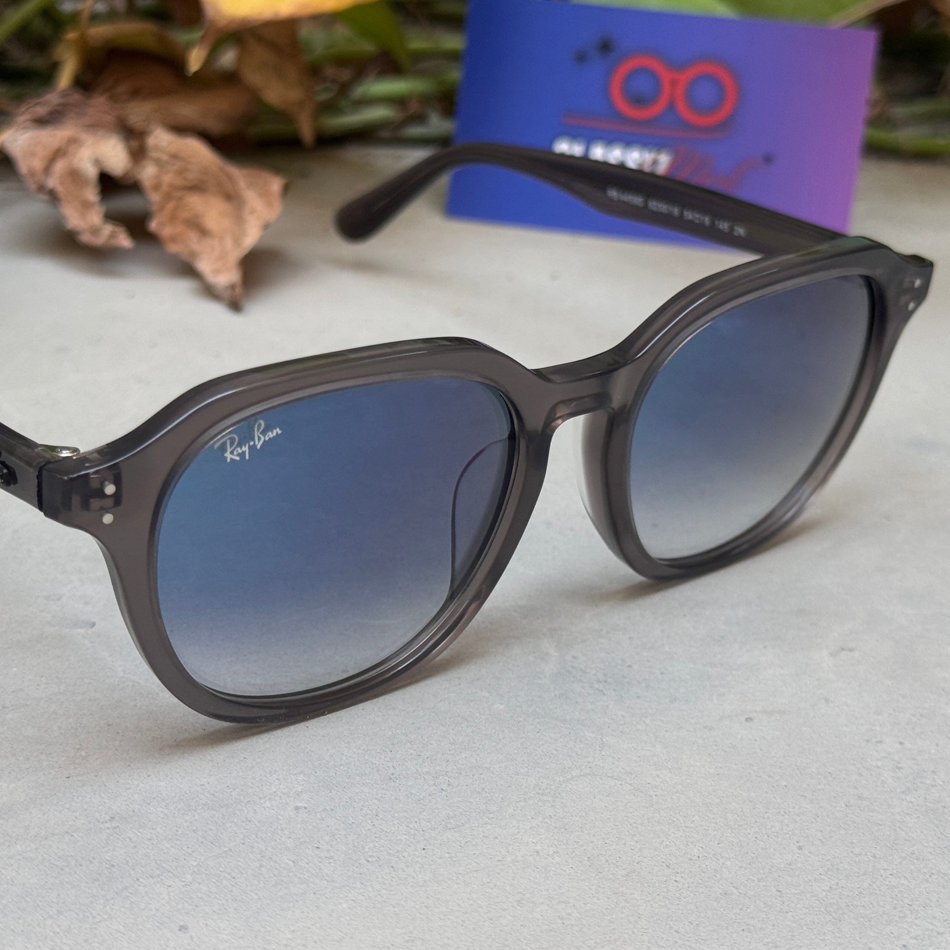 RayBan – 4459 – 54 – Grey –  Acetate- Sunglasses – Unisex - Premium