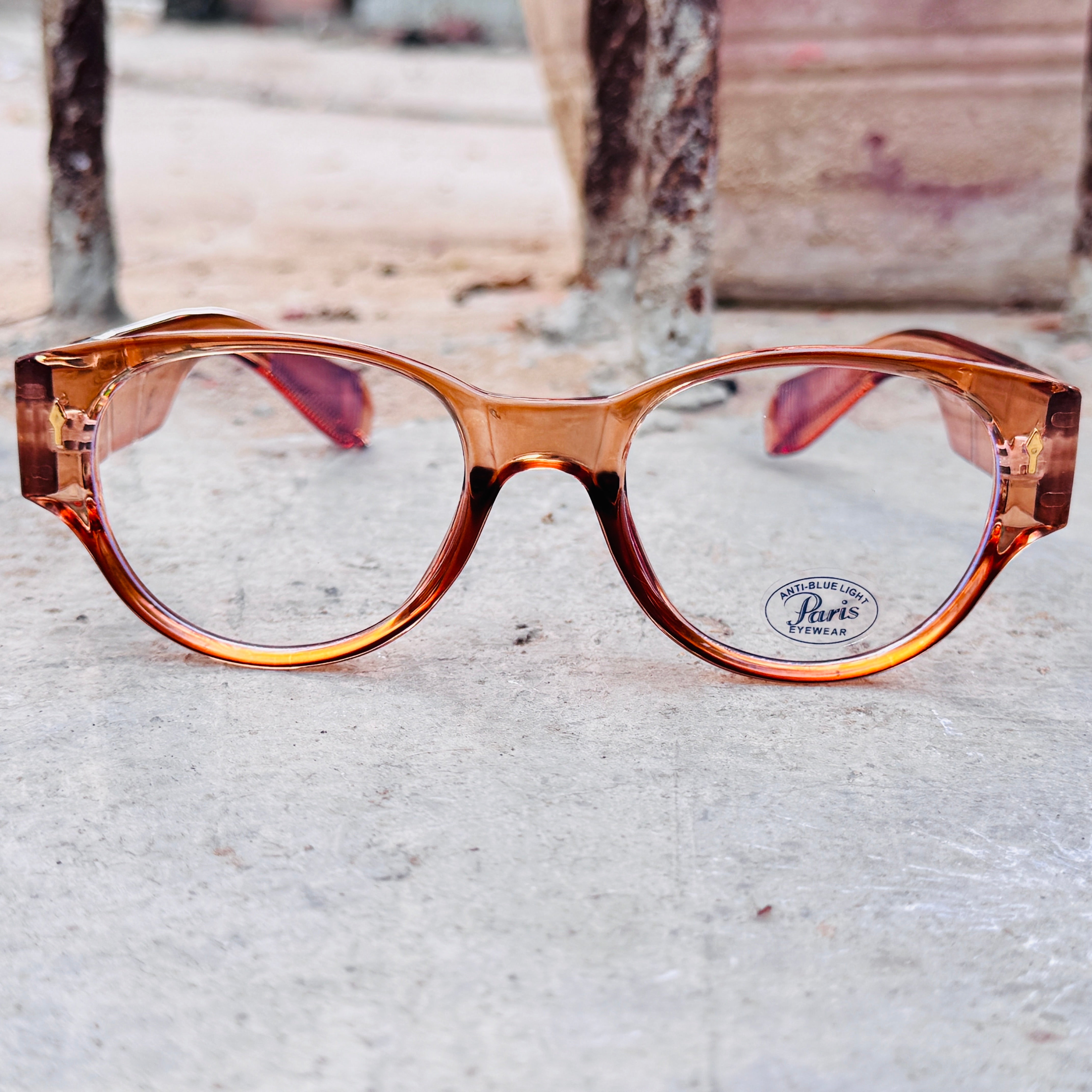 Moscot – 86364 – 54 - Orange – Acetate  – Optics - Unisex