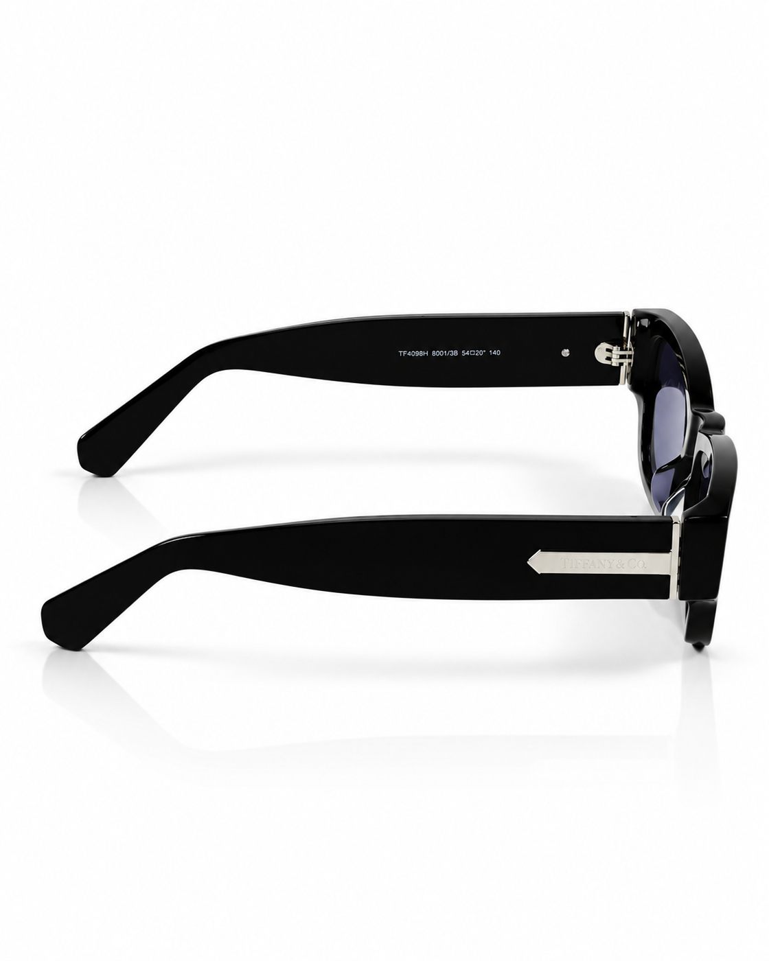 Tiffany & Co - 4265 - 54 - Black - Acetate - Rectangle - Sunglasses - Premium