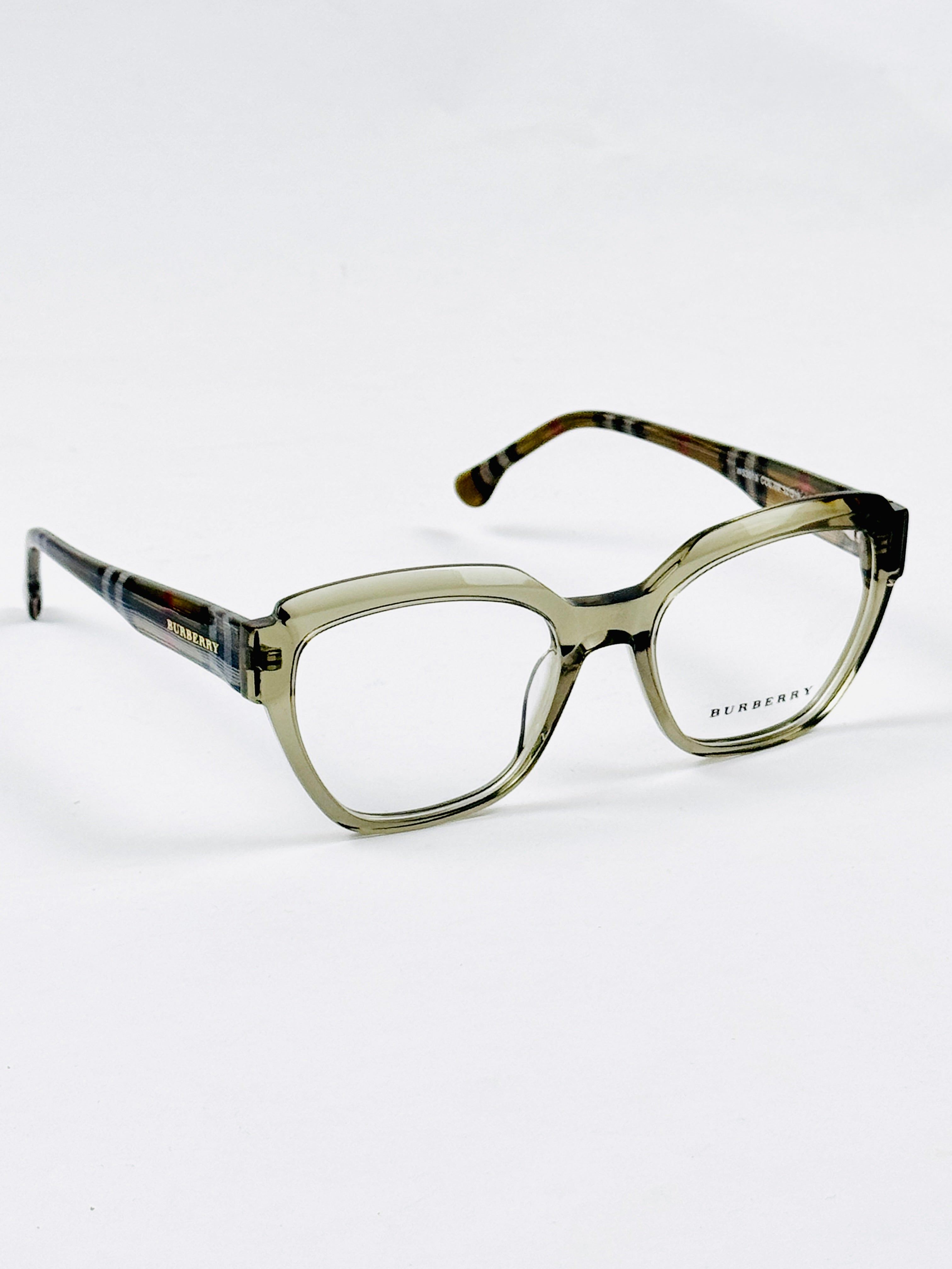 Burberry - 53019 – 52 – Olive Green –  Acetate - Optics – Unisex - Premium